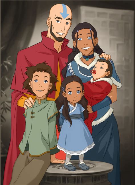 aang family photo